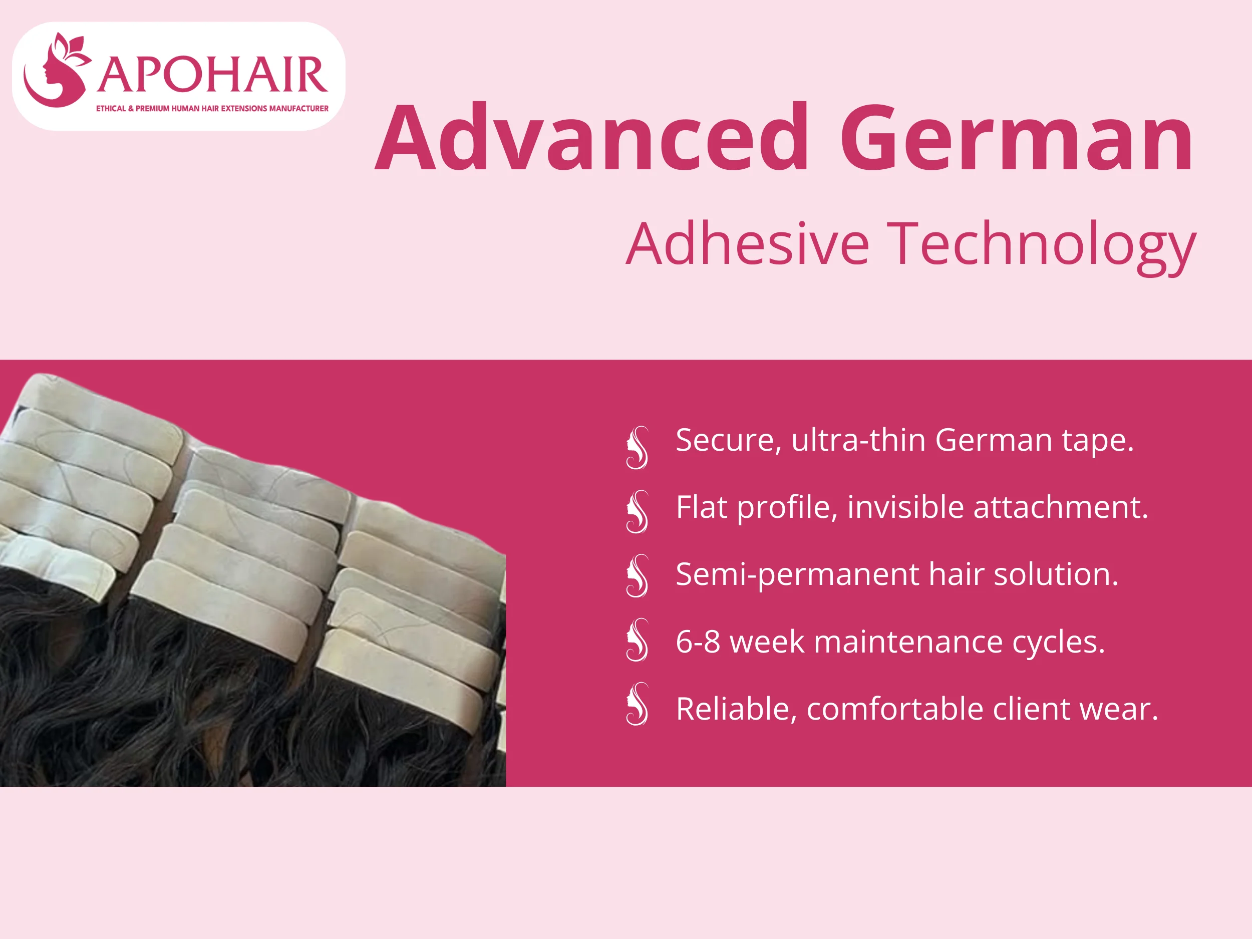 deep curly normal tape-in hair extensions advanced german