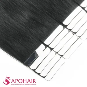 Deep romantic curly normal tape in hair extension