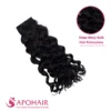 deep wavy bulk hair extensions
