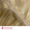 deep wavy double taps tape in blonde