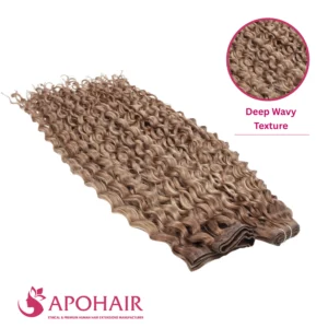 deep wavy double taps tape in wholesale