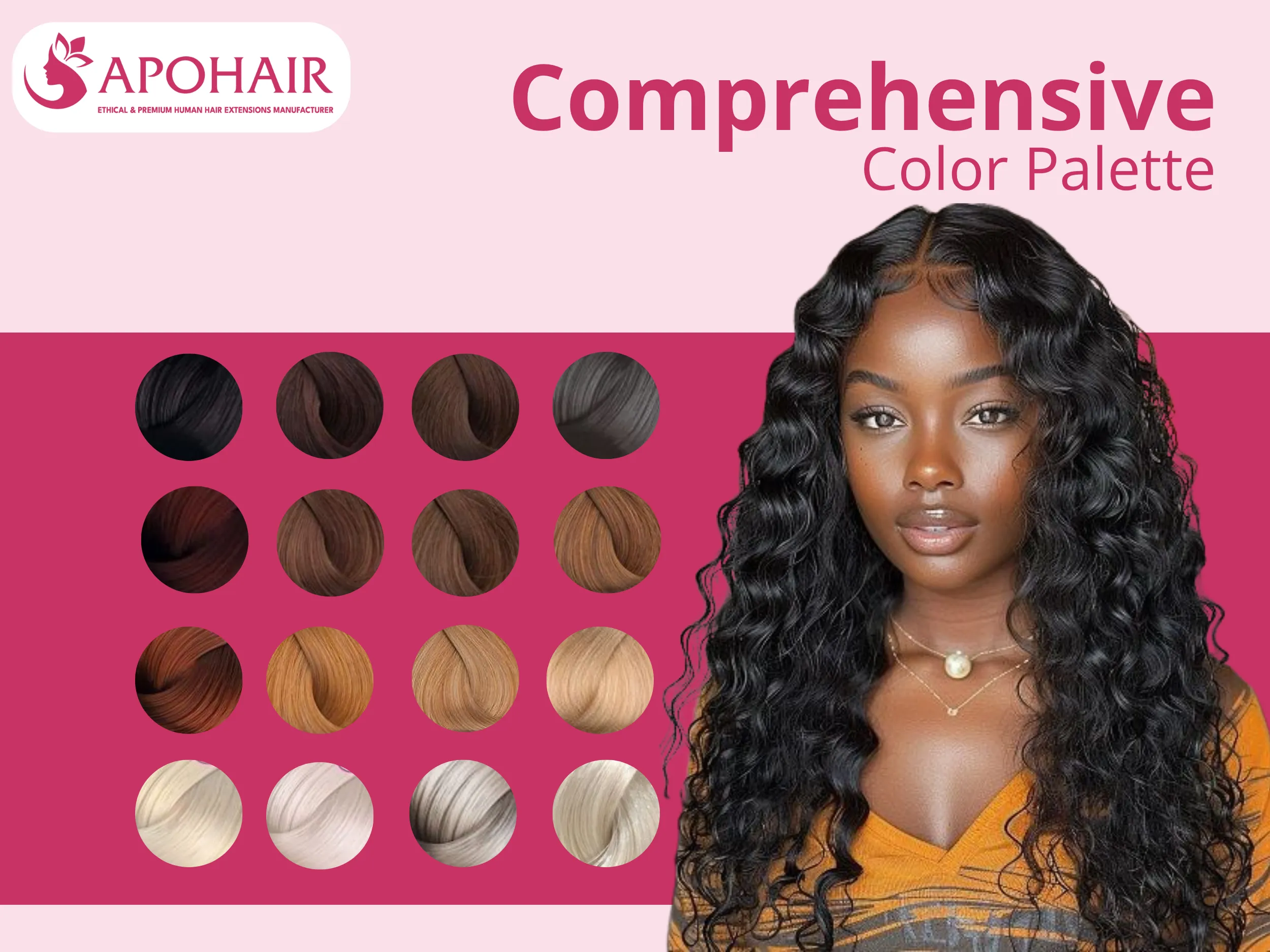 With 35+ shades from natural black to platinum blonde, you can serve diverse clients without overstocking