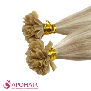 deep wavy u tip close up hair