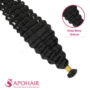 deep wavy v tip