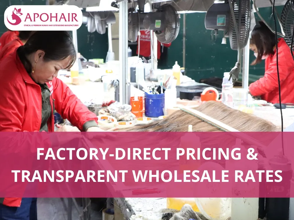 Direct factory ownership ensures competitive wholesale pricing and healthy profit margins for partners
