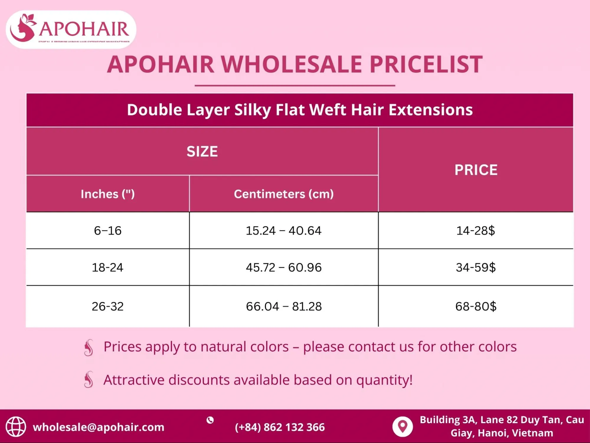 Genius Weft Hair Extensions Pricing & Order Information