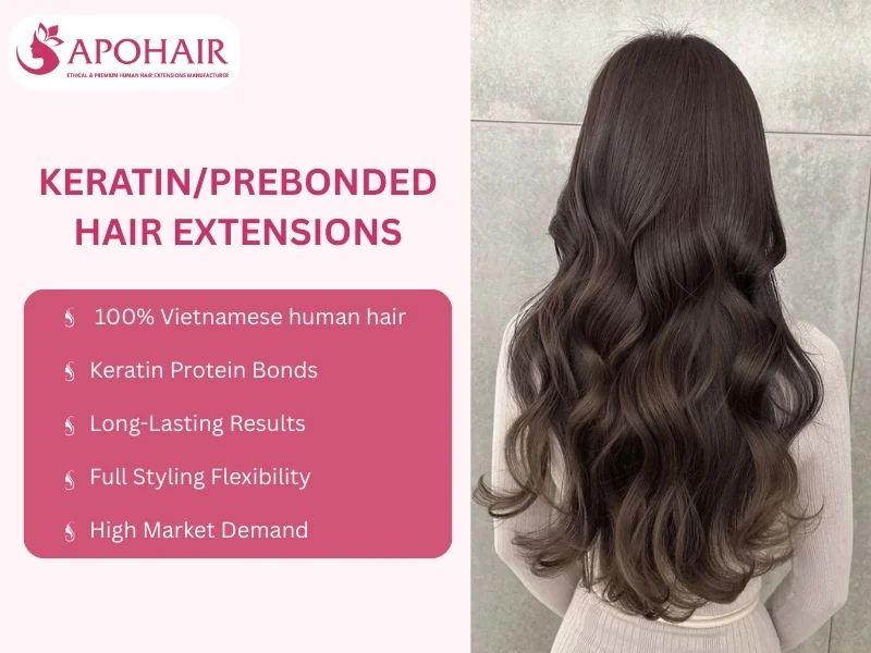 keratin hair extensions and ethical production