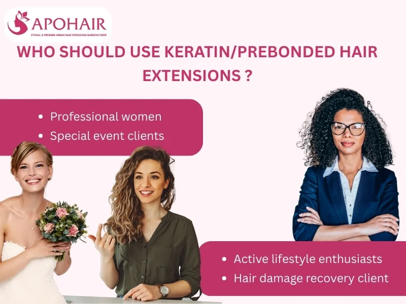 keratin hair target and business application