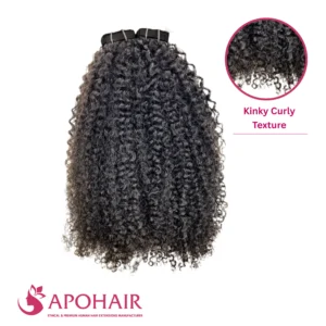 kinky curly normal tape in