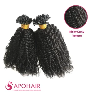 kinky curly u tip