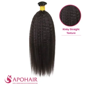 kinky straight flat tip