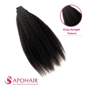 kinky straight invisible tape in