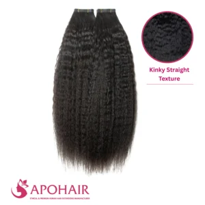 kinky straight long tape in