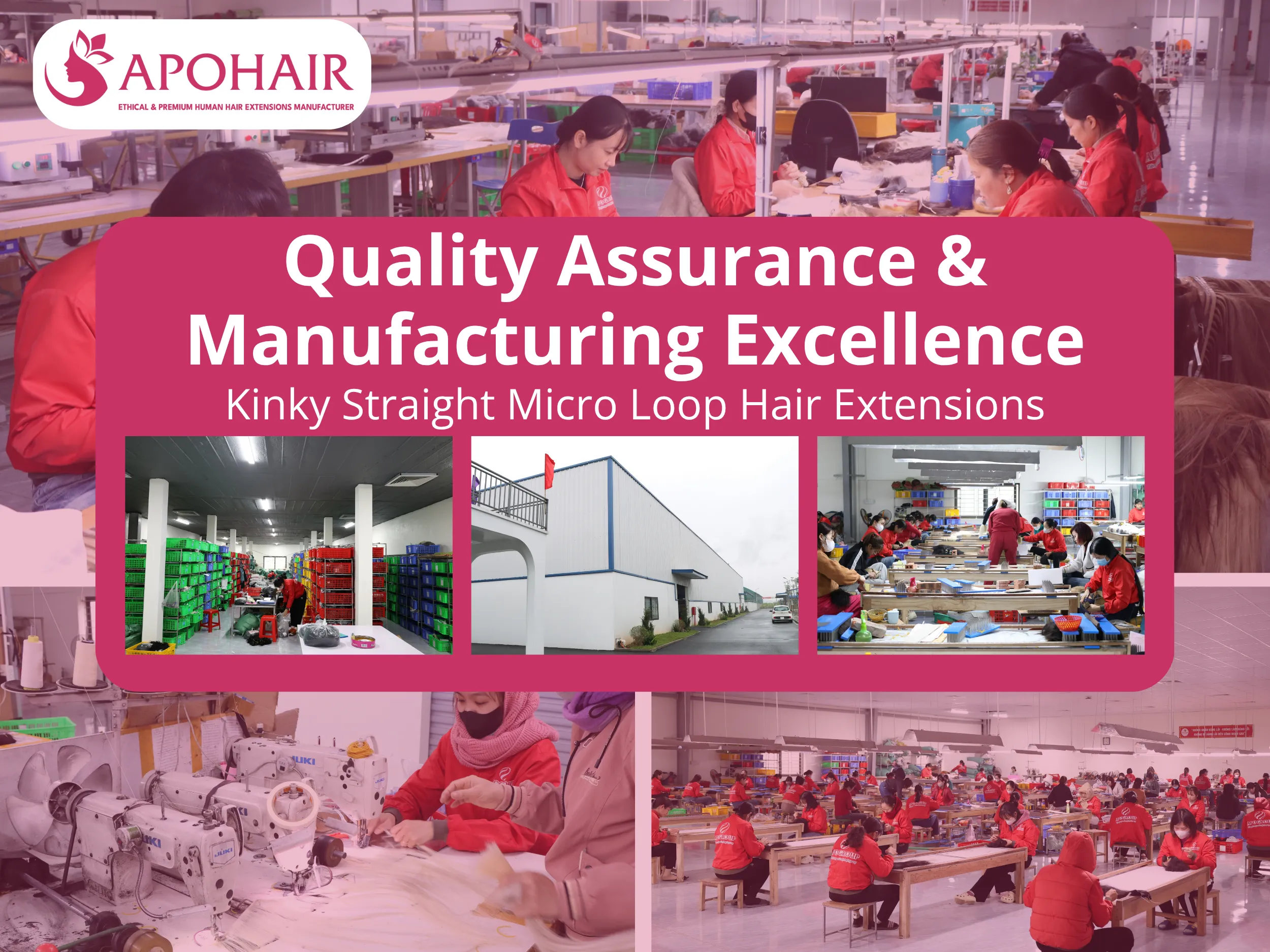 Rigorous quality protocols ensure every Kinky Straight Micro Loop extension meets professional standards