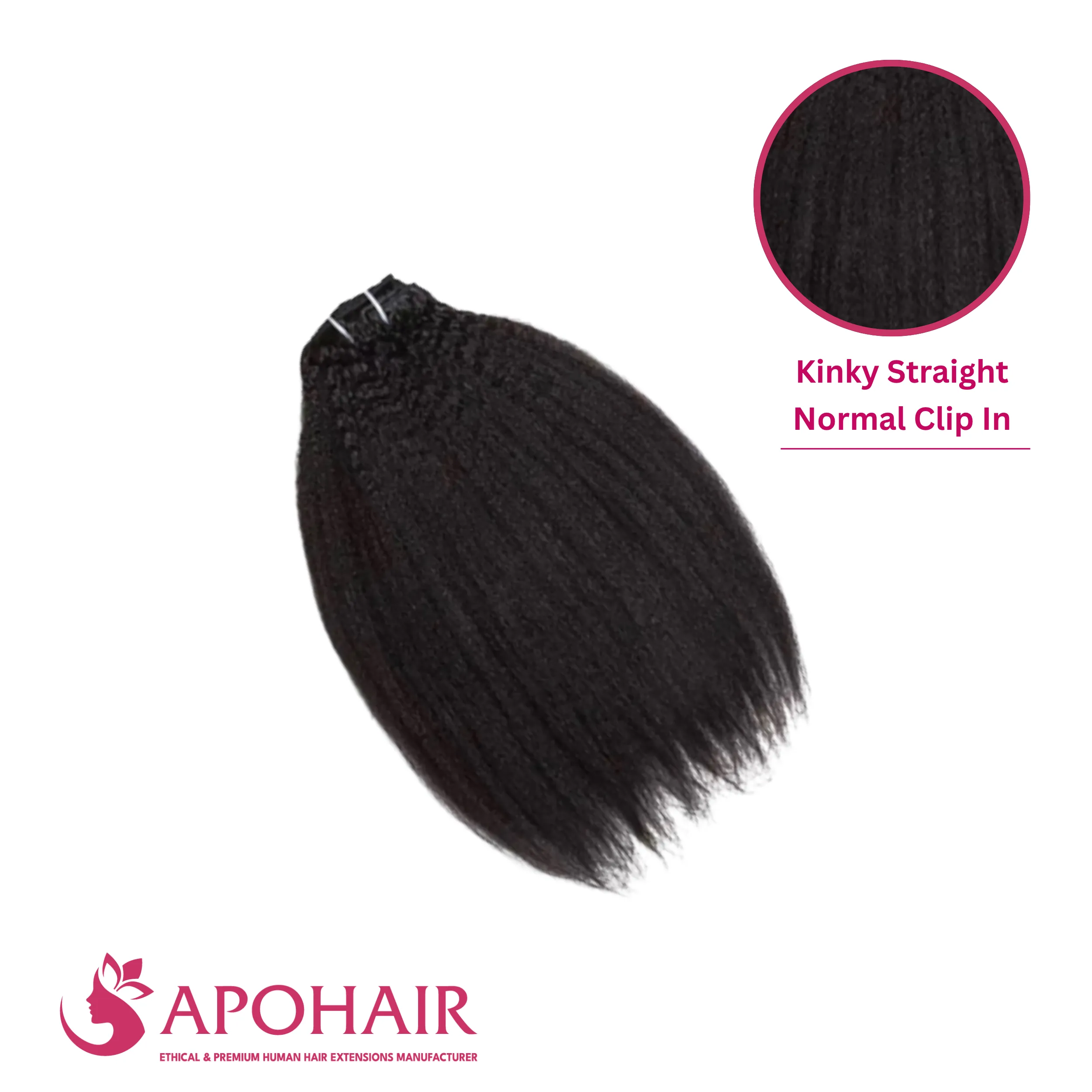 kinky straight normal clip in kinky straight normal clip in