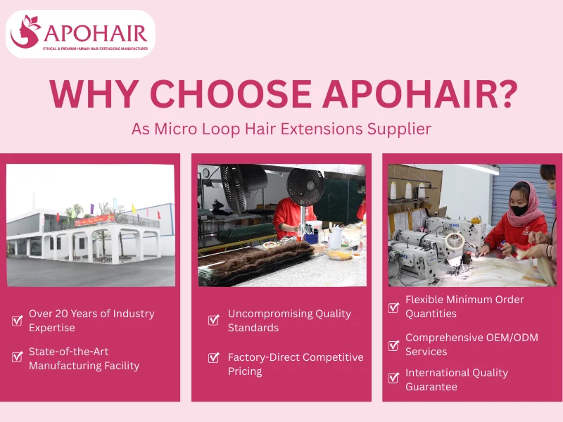 micro loop hair extensions supplier