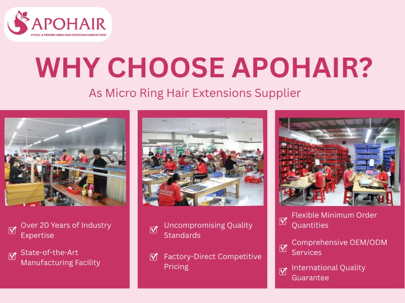 micro ring hair extensions supplier