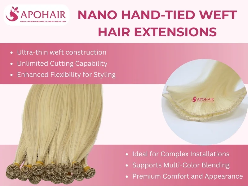 Nano Hand-tied extensions