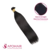 natural straight bulk hair extensions