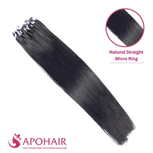 natural straight micro ring