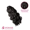 natural wavy bulk hair extensions