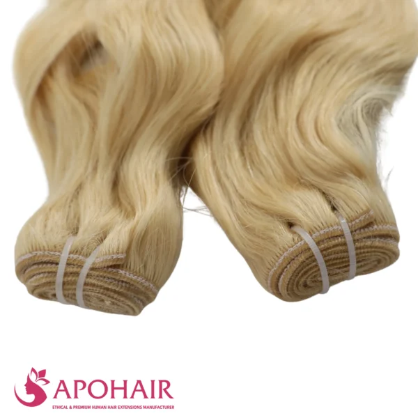 natural wavy genius weft close up hair