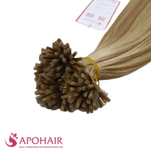 natural wavy i tip blonde