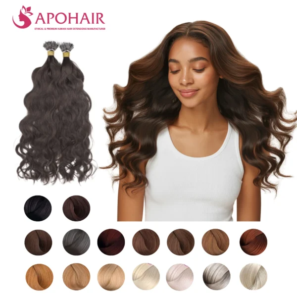 natural wavy nano ring color options