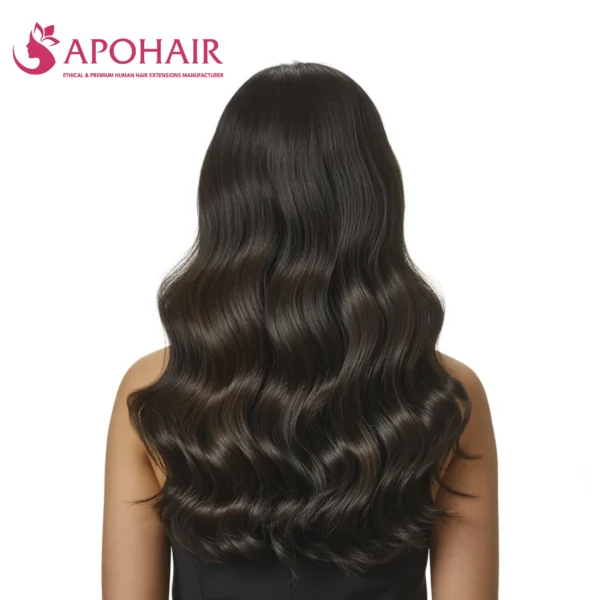 natural wavy nano ring on model