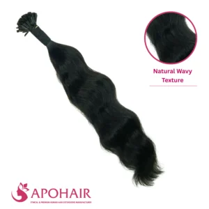 natural wavy u tip