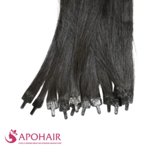 natural wavy y tip close up hair