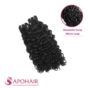 romantic curly micro loop