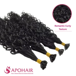 romantic curly micro ring