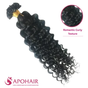 romantic curly u tip
