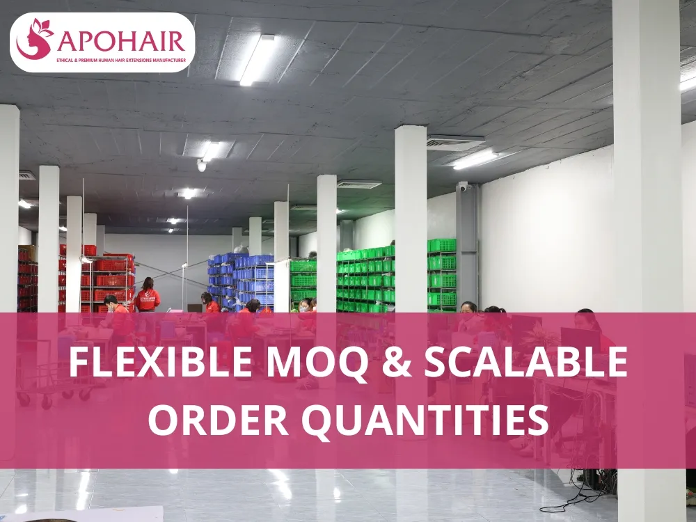 Minimum order quantities of 200 grams per type suit businesses from small salons to large distributors