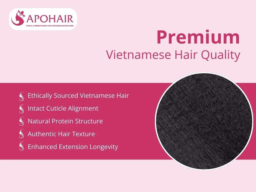 Superior vietnamese hair extensions
