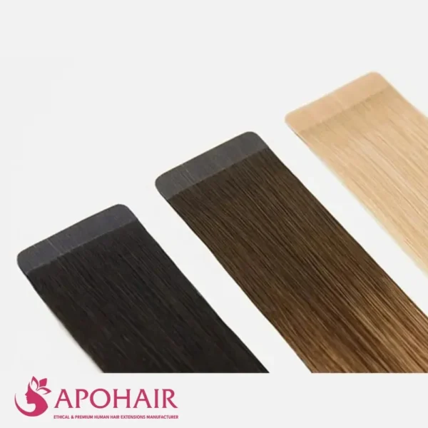 Tape in hair extensions for bone straight hair