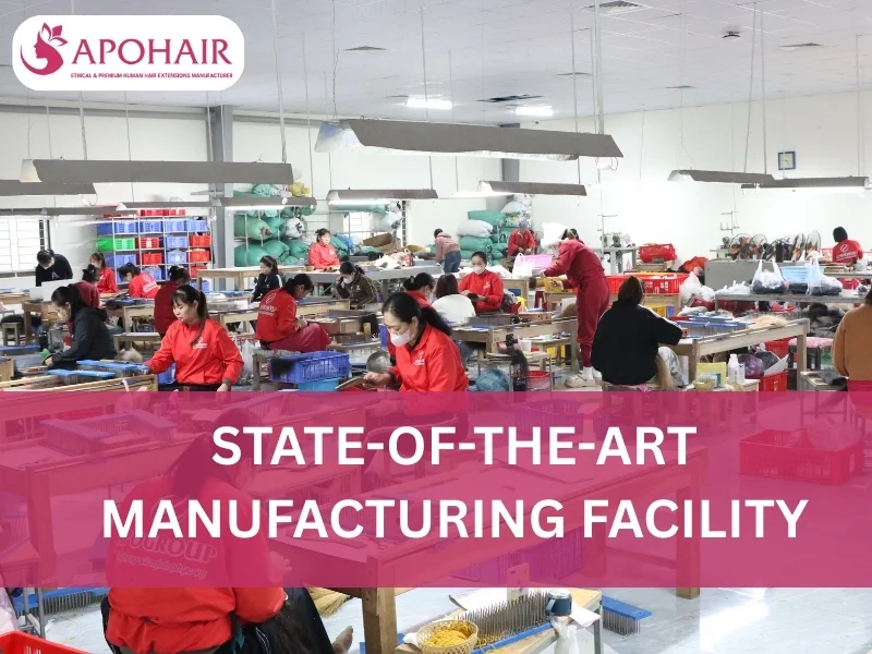 weft hair extension manufacturing