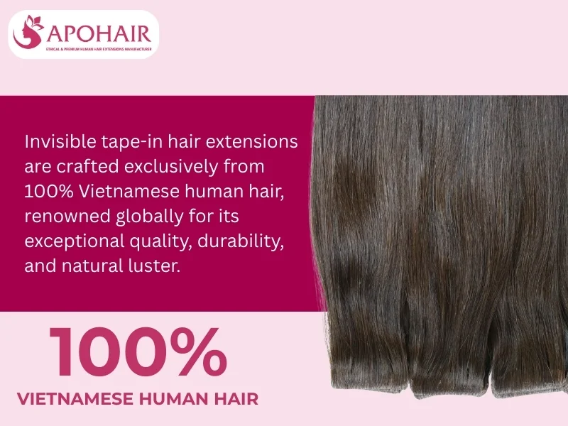 what are invisible tape in hair extensions