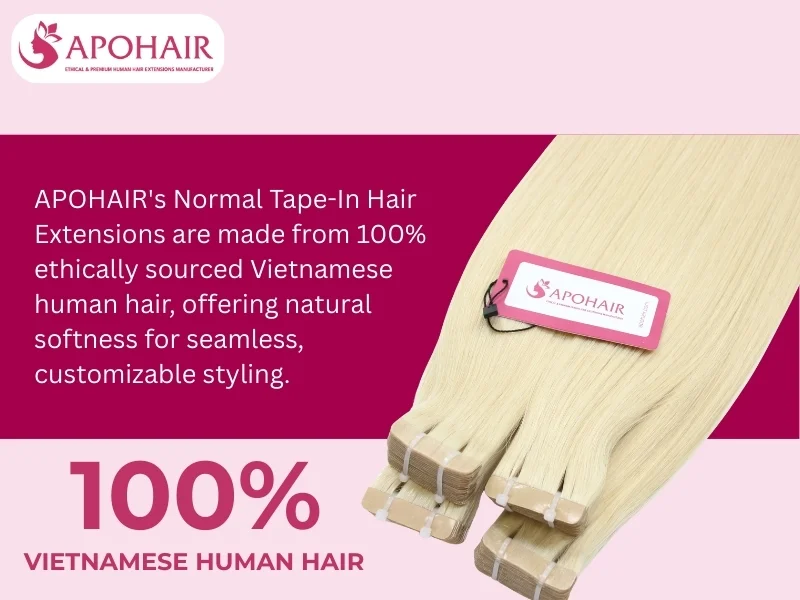 what are normal tape in hair extensions