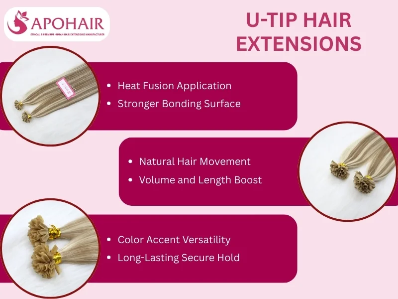 what are u-tip hair extensions