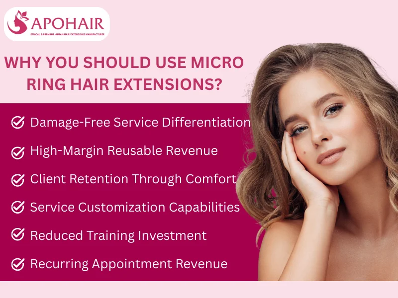 Micro ring extensions boost salon revenue and client satisfaction