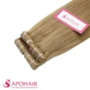 yaki straight invisible tape in close up hair