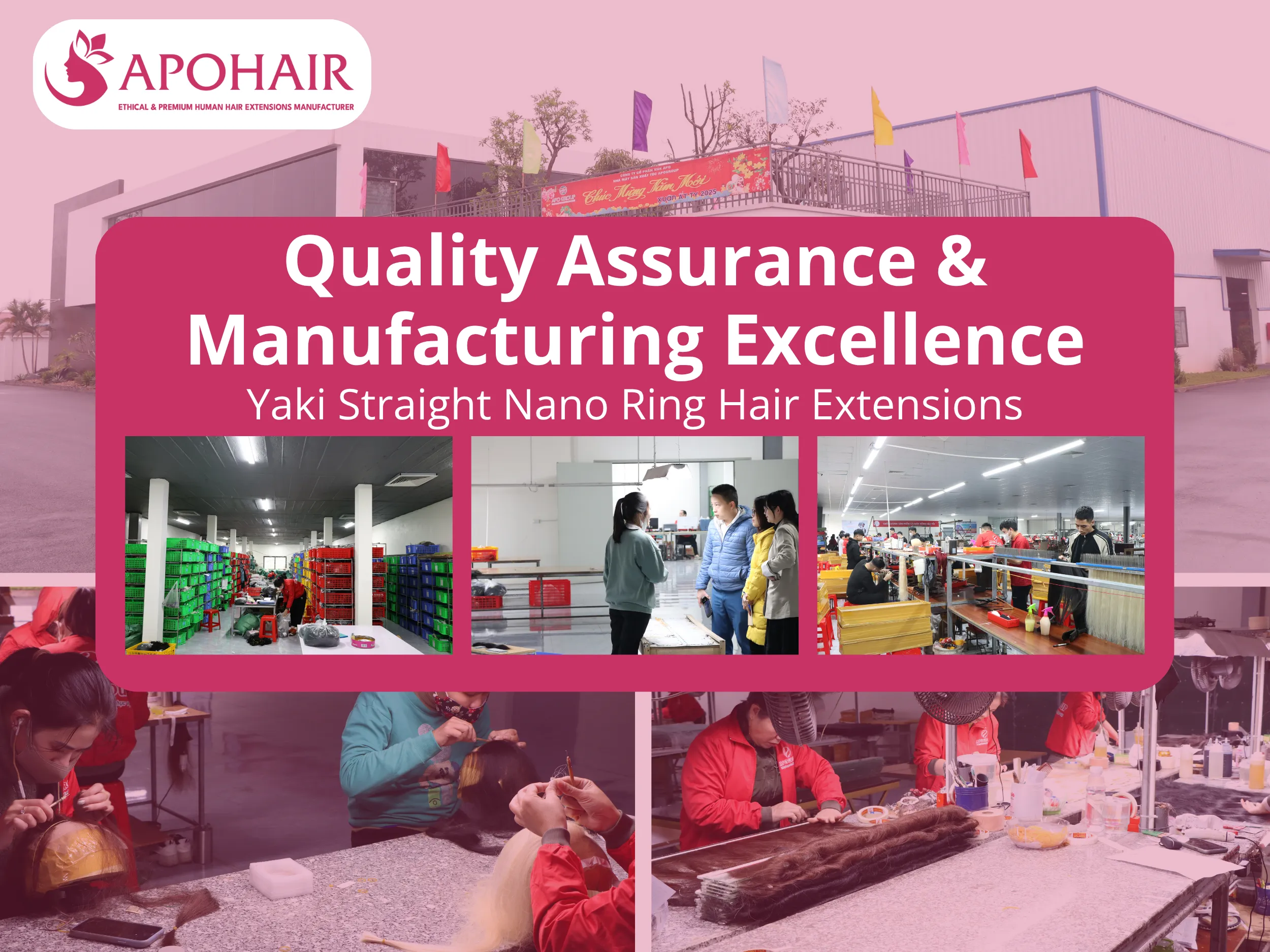 Rigorous quality protocols ensuring Yaki Straight Nano Ring extension meets international export standards