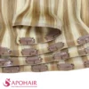 yaki straight seamless clip in close up hair