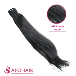 yaki straight single layer silky flat weft