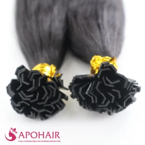 yaki straight y tip close up hair