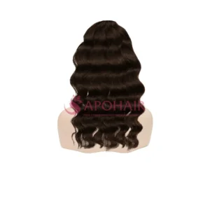 body wavy dark brown full lace wig