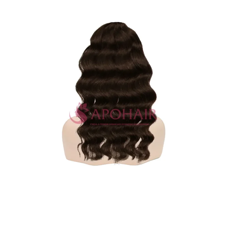 body wavy dark brown full lace wig thumbnail