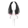 kinky curly black u part wigs